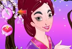 Mulan Games, Mulan Charming Makeover, Games-kids.com