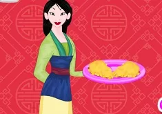 Mulan Games, Mulan Cooking Chinese Pie, Games-kids.com