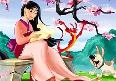 Mulan Games, Mulan Puzzle, Games-kids.com