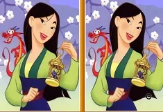 Mulan Games, Mulan Spot the Differences, Games-kids.com