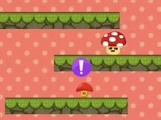 Puzzle Games, Mushroom Fall, Games-kids.com