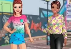 Girl Games, Music Loving Friends Dress Up, Games-kids.com