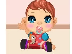 Free Online Kid Games Barbie Let s Baby sit Baby Krissy Game