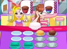 Cooking Games, My Cupcake Shop, Games-kids.com