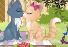 Kissing Games, My Kitty Kiss 2, Games-kids.com