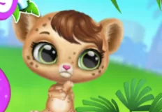 Animal Games, My Leopard Baby, Games-kids.com