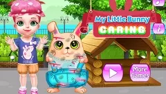 Animal Games, My Little Bunny Caring, Games-kids.com