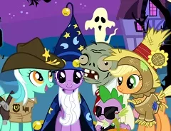 Halloween Games, My Little Pony Halloween Hidden Objects, Games-kids.com