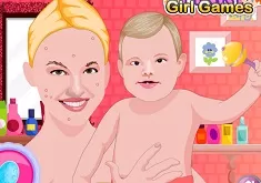 Baby Games, My Mom Spa Facial, Games-kids.com