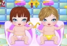 Baby Games, My Newborn Twins, Games-kids.com