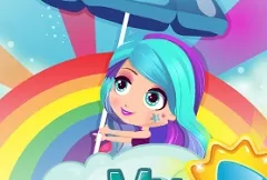 Girl Games, My Over the Rainbow Look, Games-kids.com