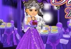 Girl Games, My Purple Wedding, Games-kids.com