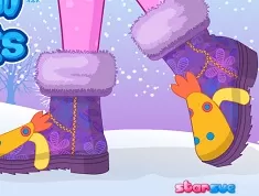 Girl Games, My Snow Boots, Games-kids.com