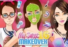 Girl Games, My Sweet 16 Makeover, Games-kids.com