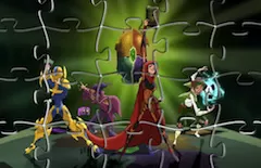 Mysticons Games, Mysticons Puzzle 2, Games-kids.com