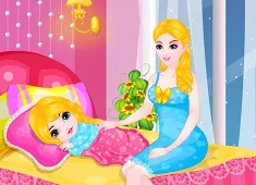 Baby Games, Newborn Baby Dreaming, Games-kids.com