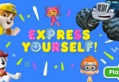 Boys Games, Nick Jr Express Yourself, Games-kids.com