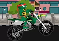 Teenage Mutant Ninja Turtle Games, Ninja Turtles Bikers, Games-kids.com