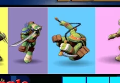 Teenage Mutant Ninja Turtle Games, Ninja Turtles Colours Memory, Games-kids.com