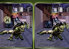 Teenage Mutant Ninja Turtle Games, Ninja Turtles Spot the Differences, Games-kids.com