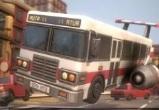 Cars Games, Non Stop Bus, Games-kids.com