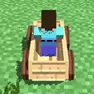 Minecraft Games, Noob on a Cart Racing on the Highway, Games-kids.com