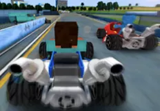 Racing Games, Noob Vs Huggy Wuggy Race, Games-kids.com