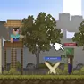 Minecraft Games, Noob vs Mobs, Games-kids.com