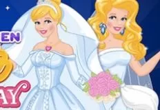 Princess Games, Now and Then Princess Wedding Day, Games-kids.com