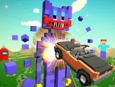 Minecraft Games, Nubic Stunta Car Crasher, Games-kids.com