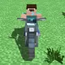 Minecraft Games, Nubik Rides a Motorcycle, Games-kids.com