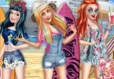 Princess Games, Ocean Voyage with Princesses, Games-kids.com
