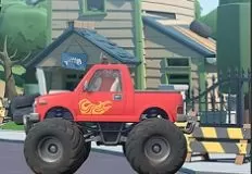 Cars Games, Oddbods Monster Truck, Games-kids.com