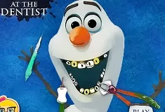 Frozen  Games, Olaf at the Dentist, Games-kids.com