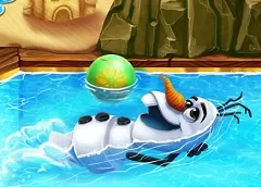 Frozen  Games, Olaf Swimming Pool, Games-kids.com