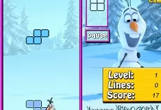 Frozen  Games, Olaf Winter Tetris, Games-kids.com