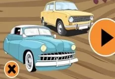 Cars Games, Old Timer Car Jigsaw, Games-kids.com