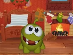 Christmas Games, Om Nom Christmas Puzzle, Games-kids.com