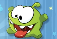 Puzzle Games, Om Nom Connect Classic, Games-kids.com