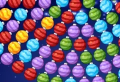 Bubble Shooter Games, Orbiting Xmas Balls, Games-kids.com