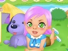 Girl Games, Outing with my Puppy, Games-kids.com