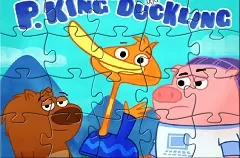 Animal Games, P King Duckling Puzzle, Games-kids.com