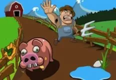 Animal Games, Paddy the Pig Escape from the Farm, Games-kids.com