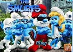 Smurfs Games, Paint the Smurfs, Games-kids.com