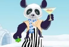 Animal Games, Panda Lounger Dress Up, Games-kids.com