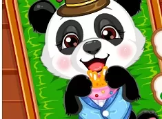 Animal Games, Panda Pampering Shopping, Games-kids.com