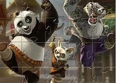 Kung Fu Panda Games, Panda Puzzle, Games-kids.com
