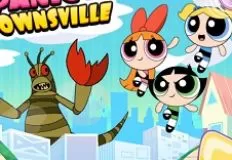 Powerpuff Girls Games, Panic in Townsville, Games-kids.com