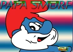 Smurfs Games, Papa Smurf Puzzle, Games-kids.com