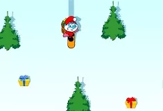 Smurfs Games, Papa Smurf Snowboarding, Games-kids.com